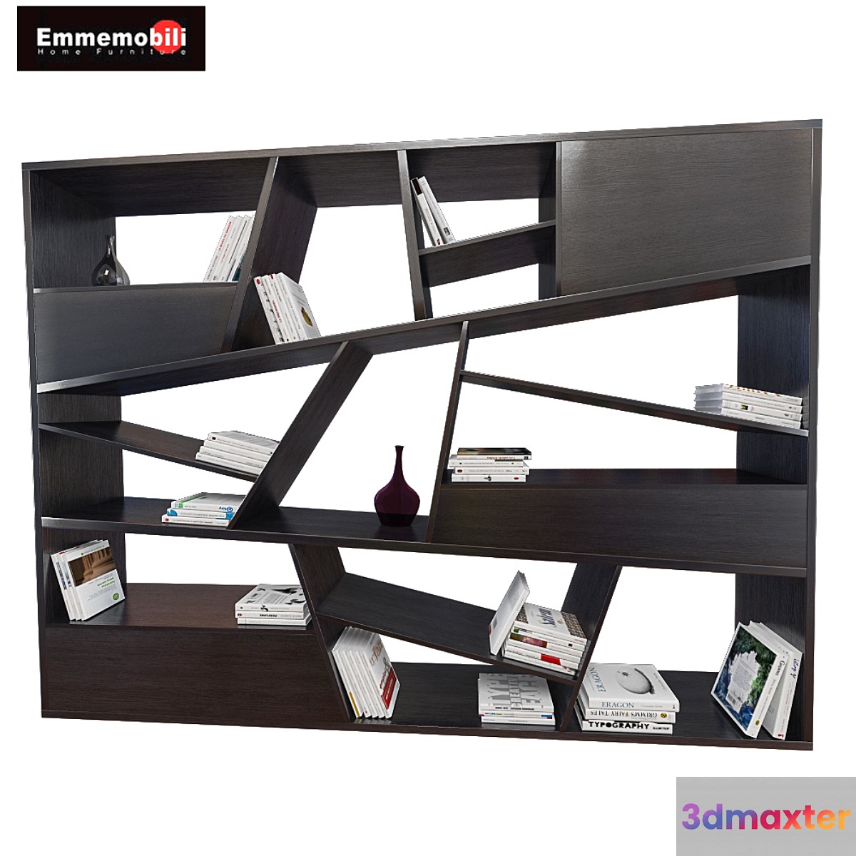 Shelving EMMEMOBILI Rosa 3D Max