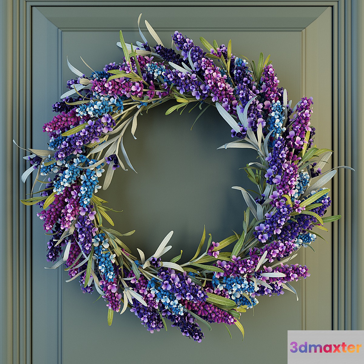 Lavender Wreath