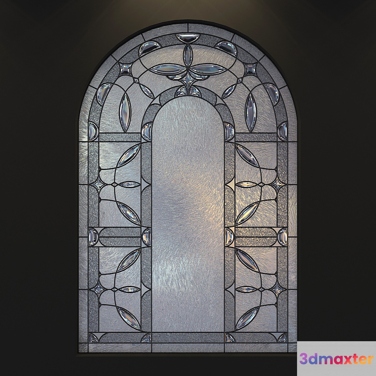 Stained glass for windows with arch - No.2