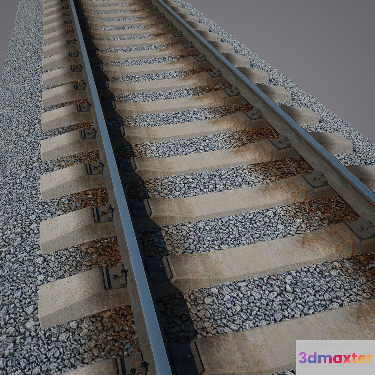 Railway 3D Max