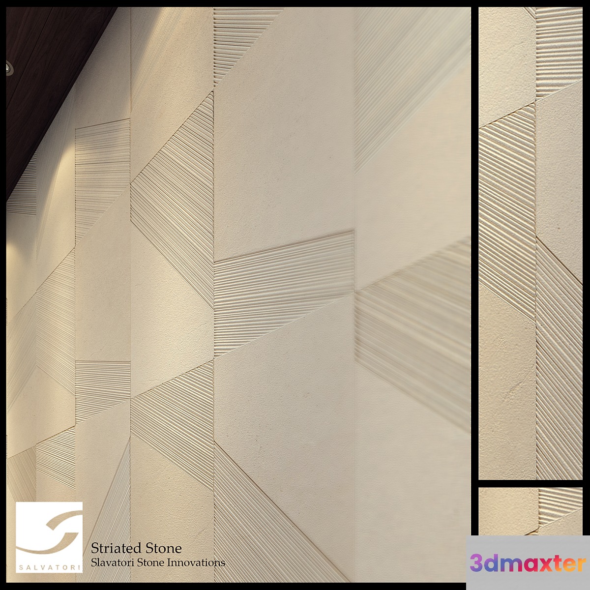 Striated Stone _ Marble - Salvatori 3D Max