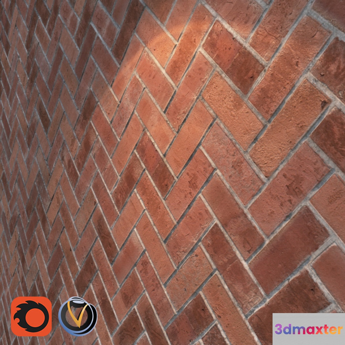 Masonry herringbone