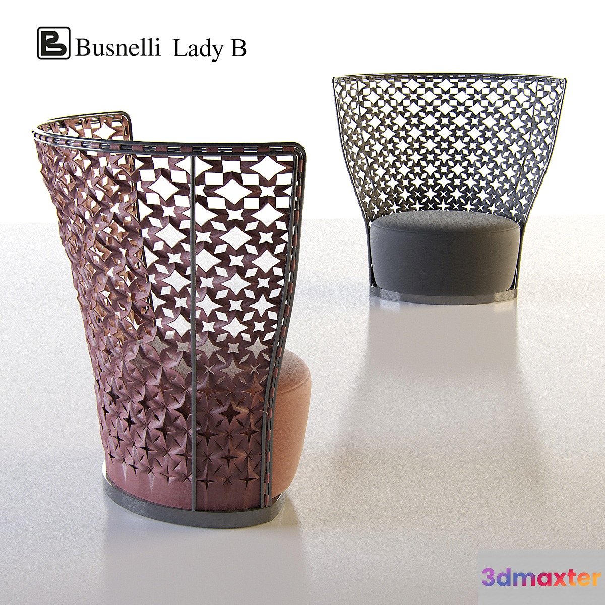 Lady B Busnelli 3D Max