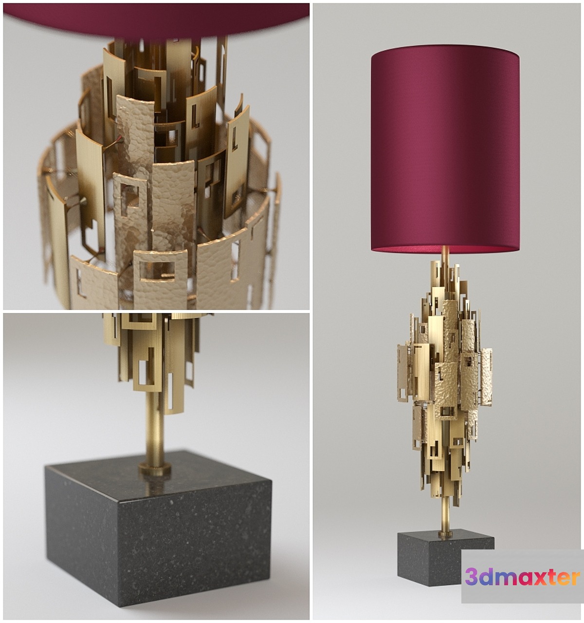 Lampada Da Tavolo 3D Max