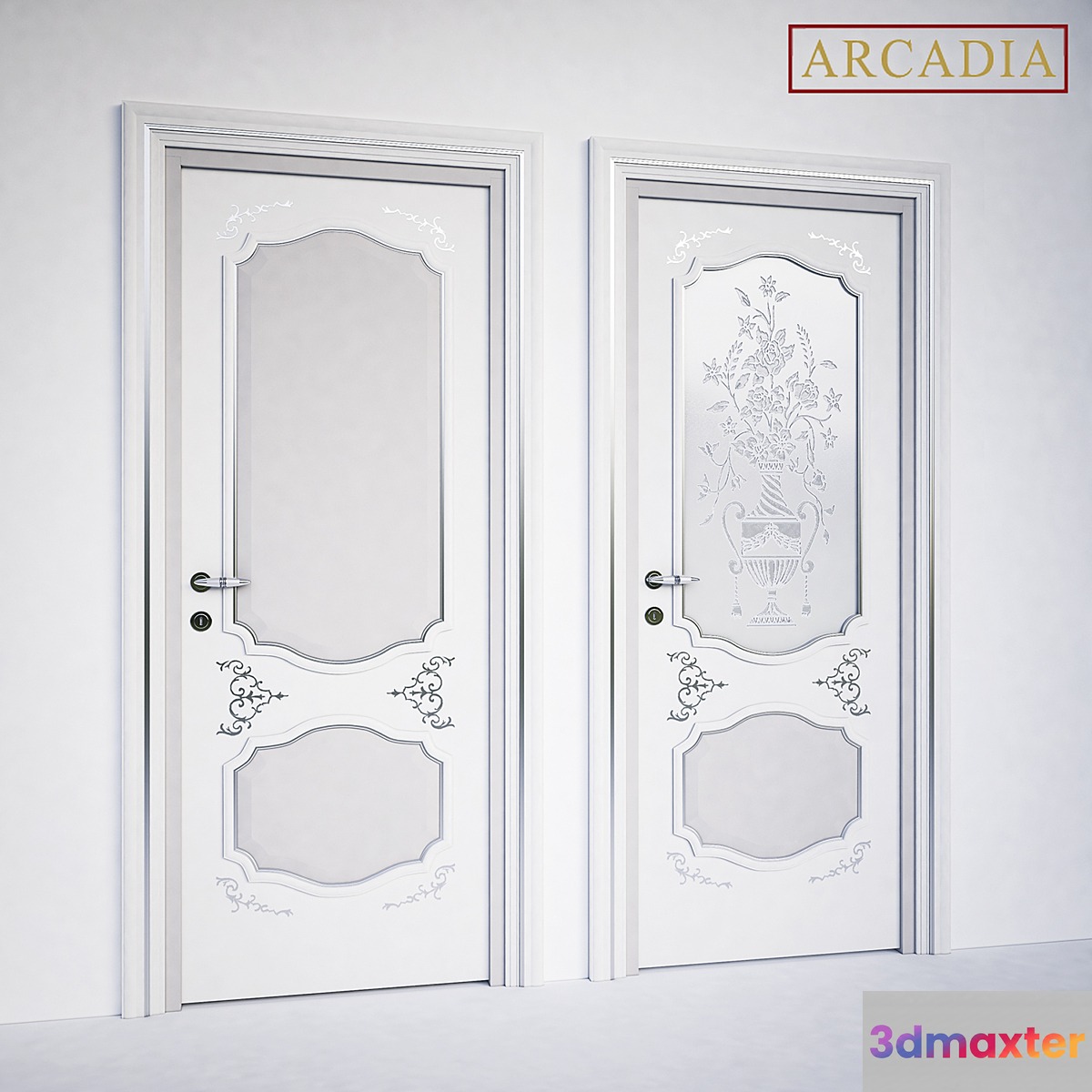 Doors Arcadia Gaia and Gaia Vetro 3D Max
