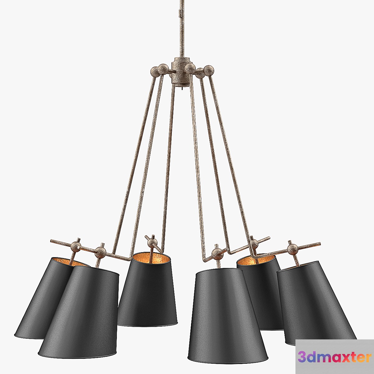 Paolo Moschino Abbey Chandelier 3D Max