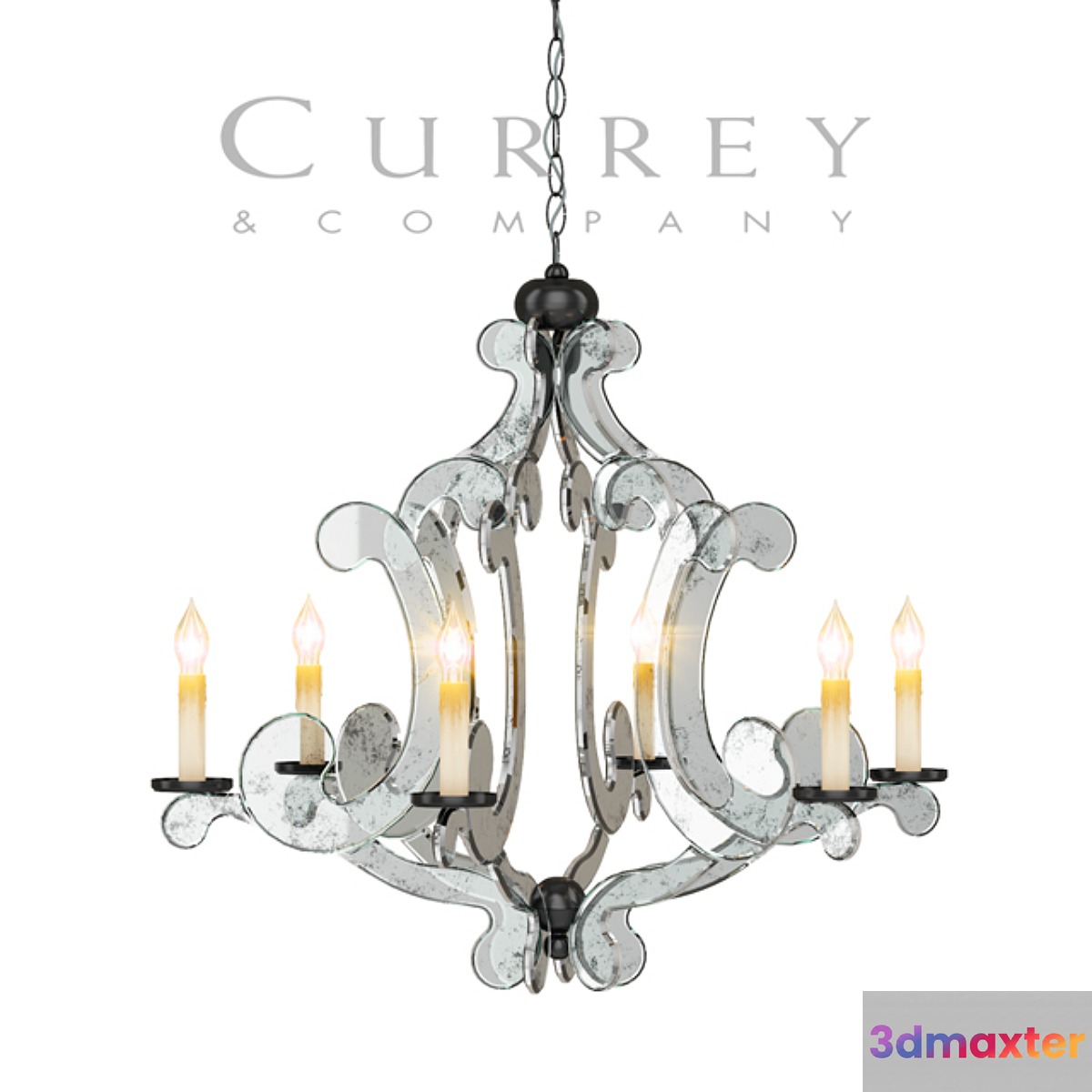 Bellamour by Currey&Company 3D Max