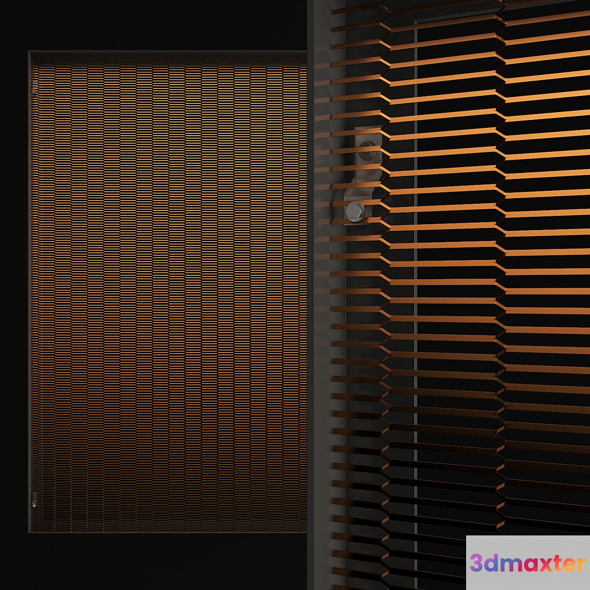 Expanded metal mesh - 48x7 mm 3D Max