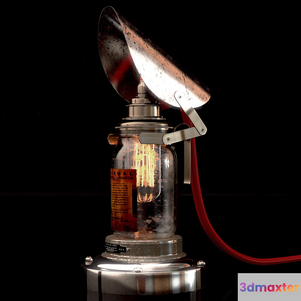 Vintage Renewal Electric Vaporizer 3D Max