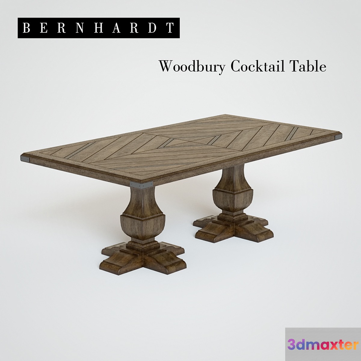 Bernhardt | Woodbury Cocktail Table 3D Max