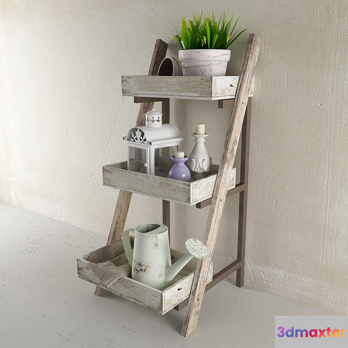 shelving in the style of 