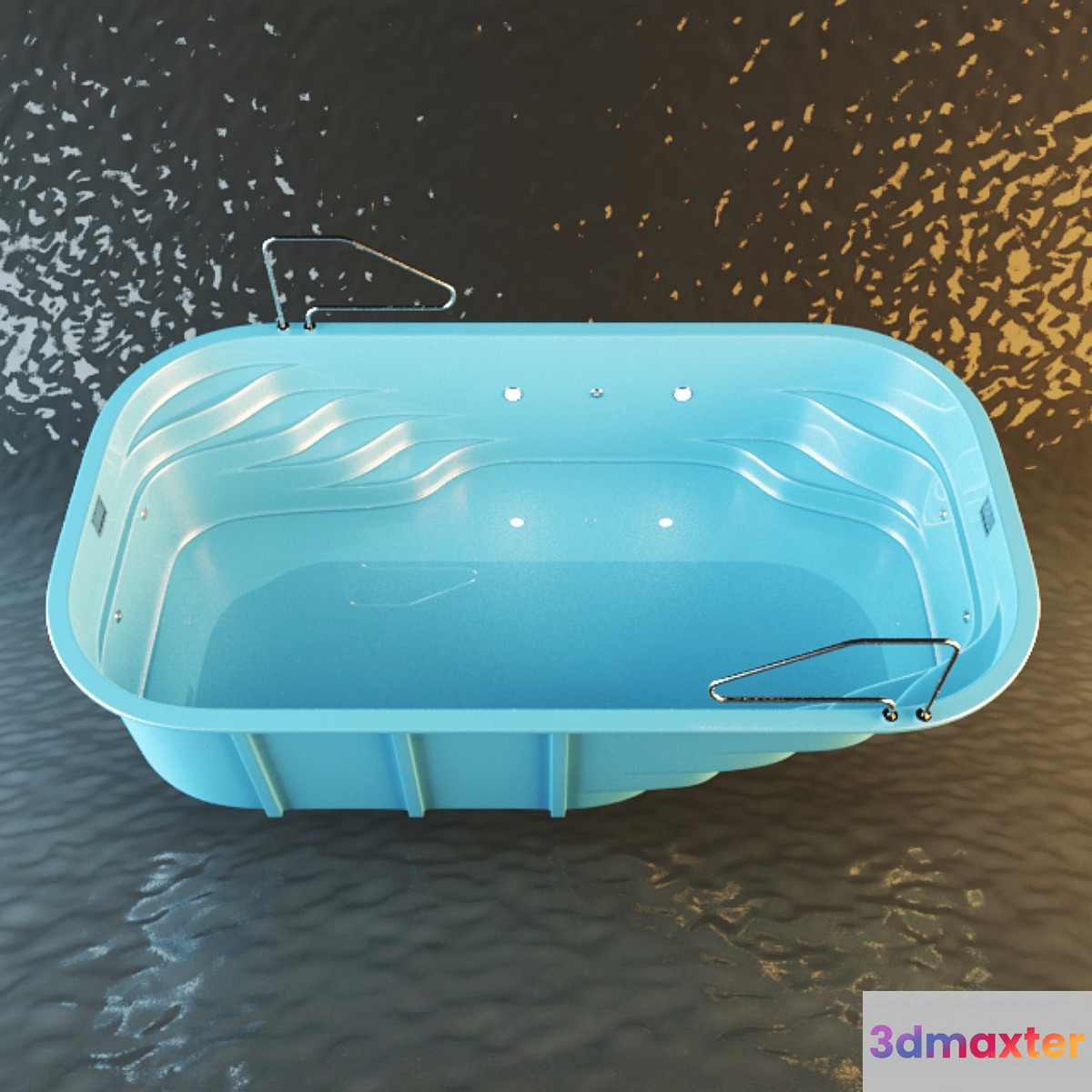 Composite Pool 3D Max