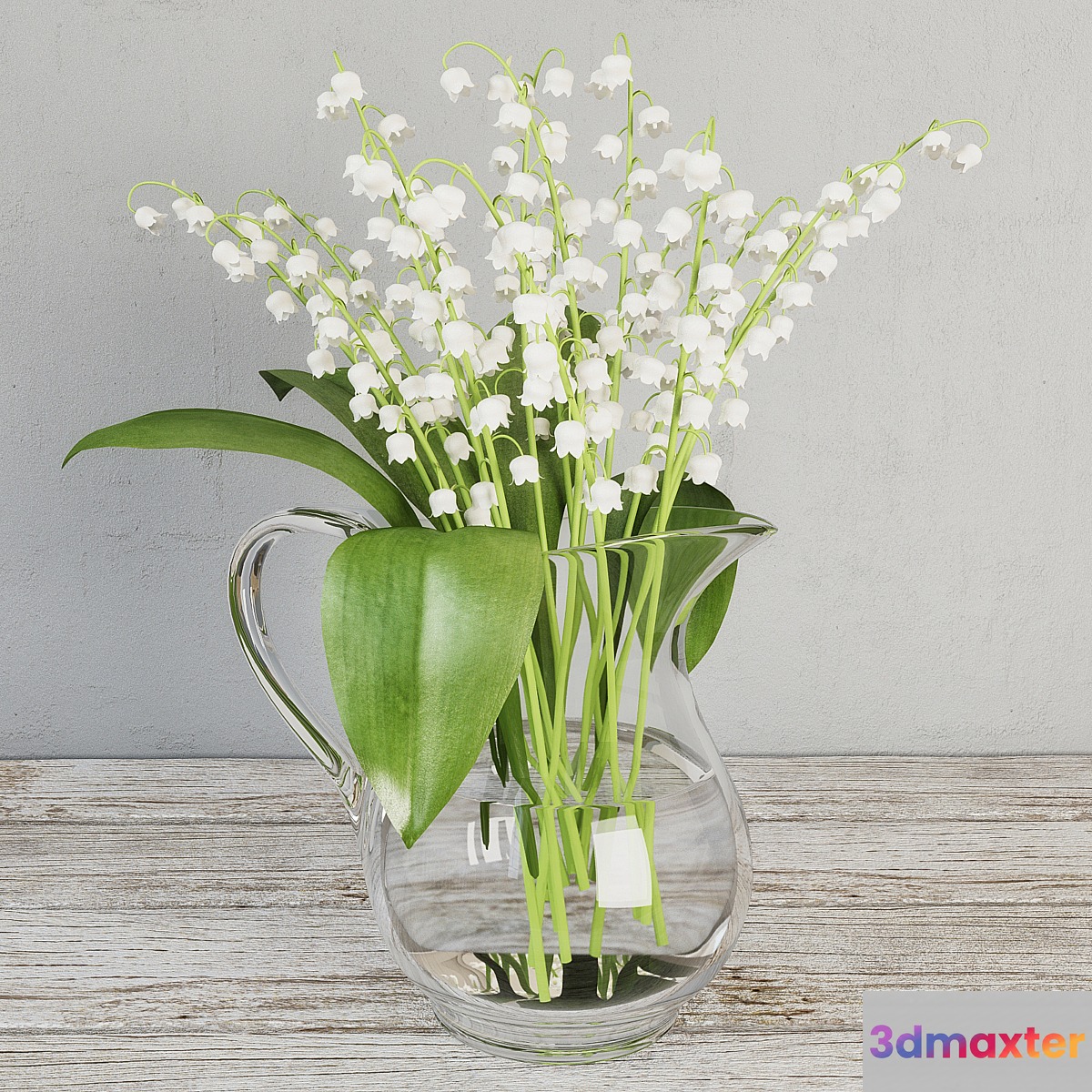 Lily of the valley (Lilies of the Valley) 3D Max