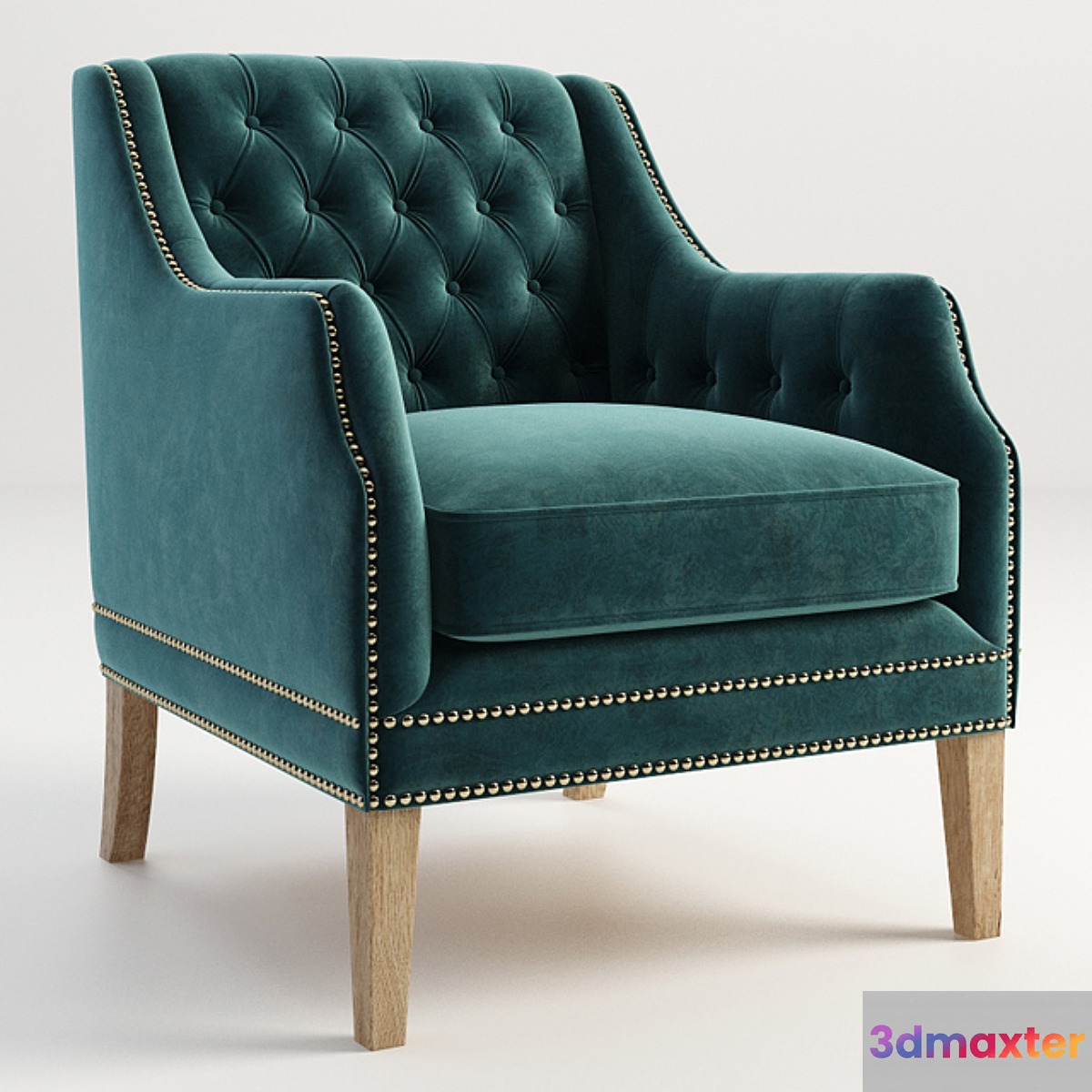 GRAMERCY HOME - CARMELA ARMCHAIR 602.023-PCB 3D Max