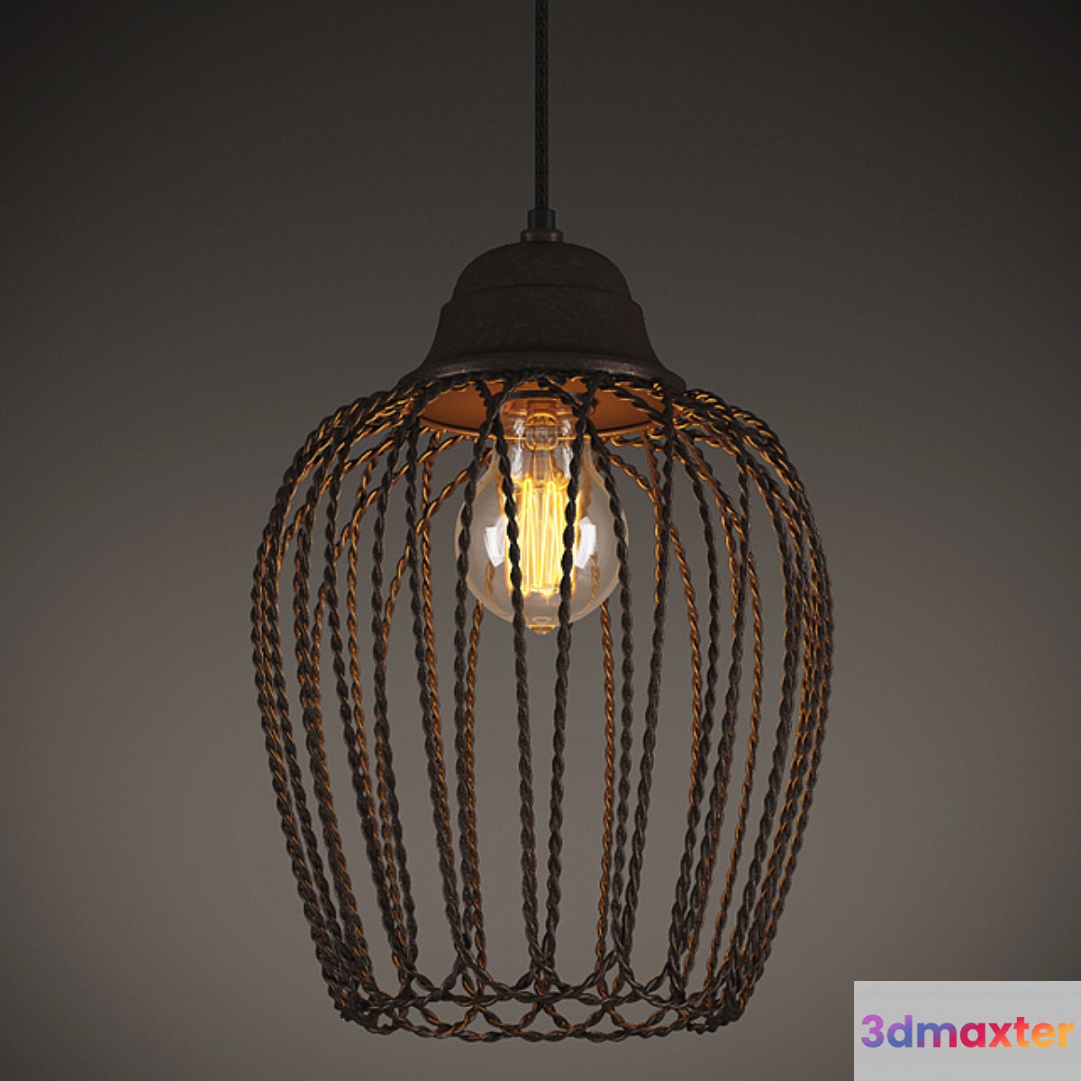 GRAMERCY HOME - EVRON OVAL METAL FRAME CHANDELIER CH091A-1