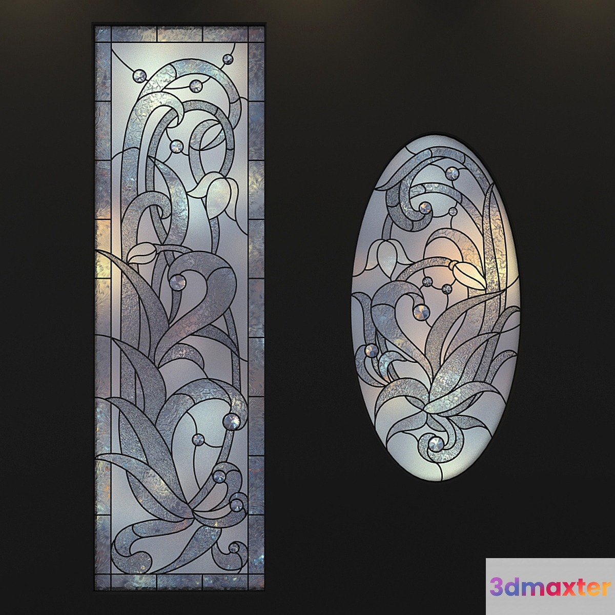 Stained-glass windows a set of - No.2