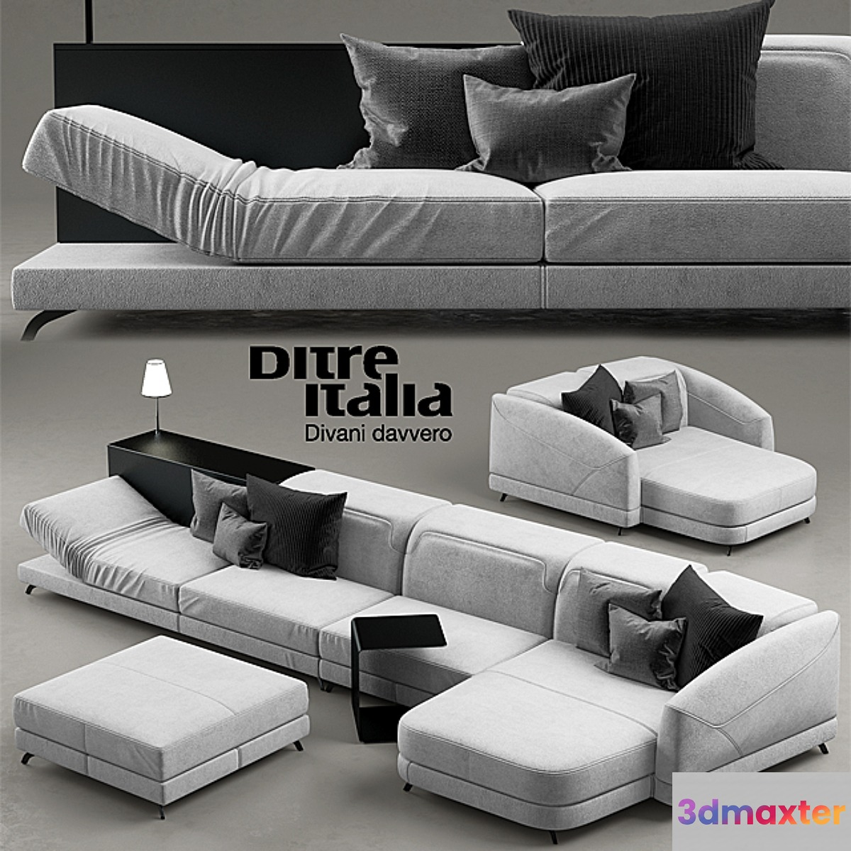 Sofa Dunn pelle ditre italia - No.2