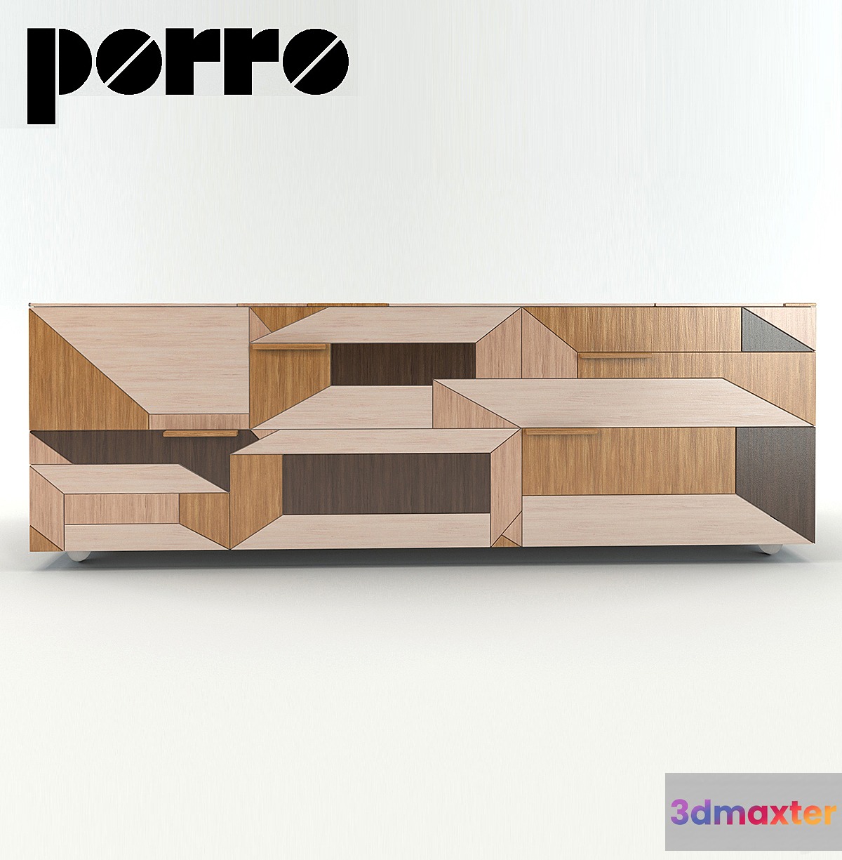 Chest Porro Inlay 3D Max