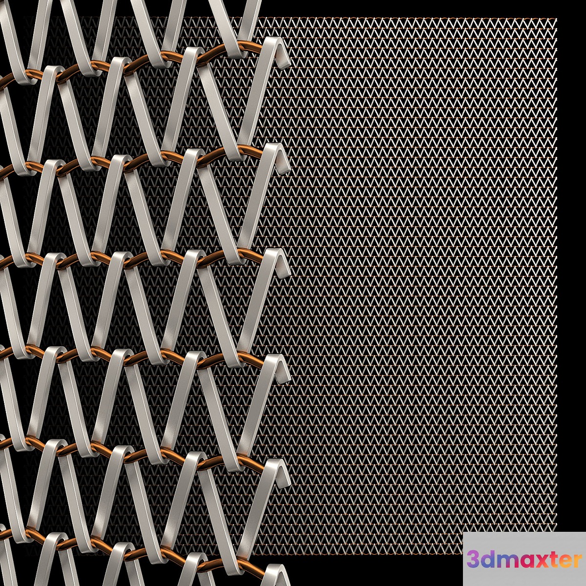 Architectural metal mesh 16x22mm