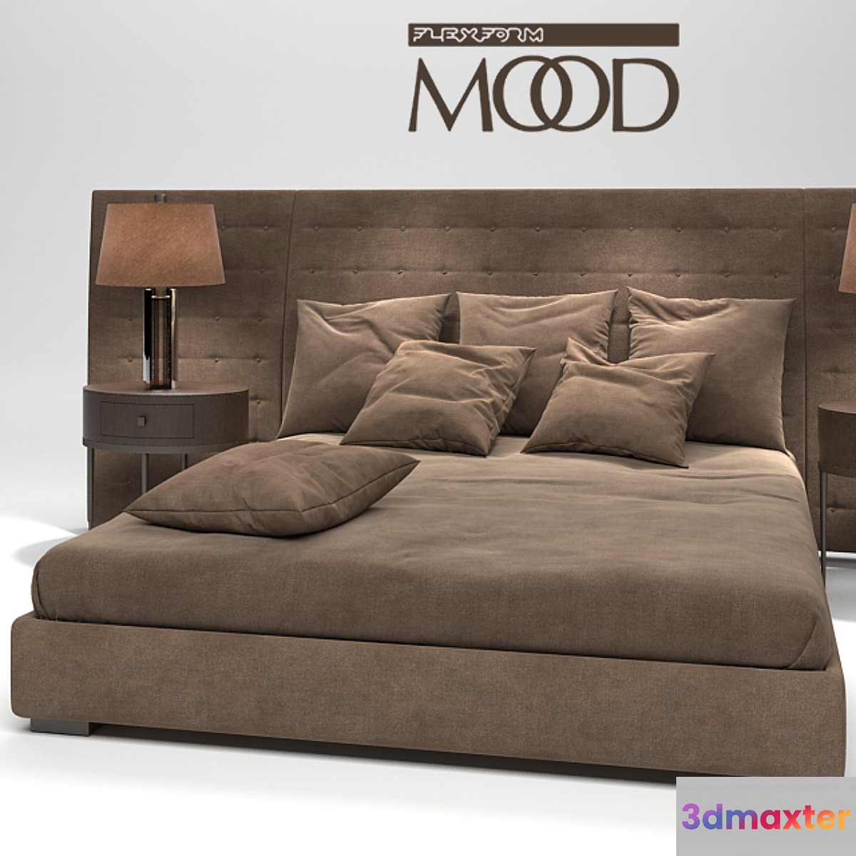 Flexform Mood Caress Bed