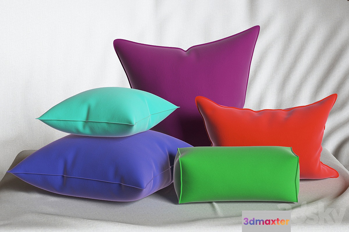 Cushion - No.2 3D Max
