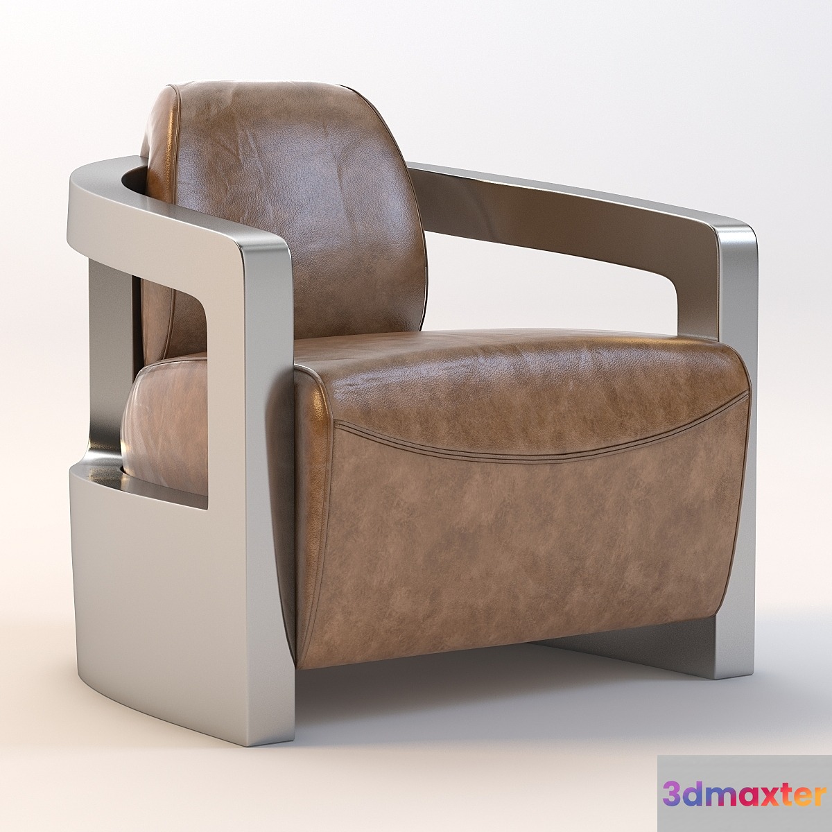 Bugatti Atlantic Coupe Leather Chair 3D Max