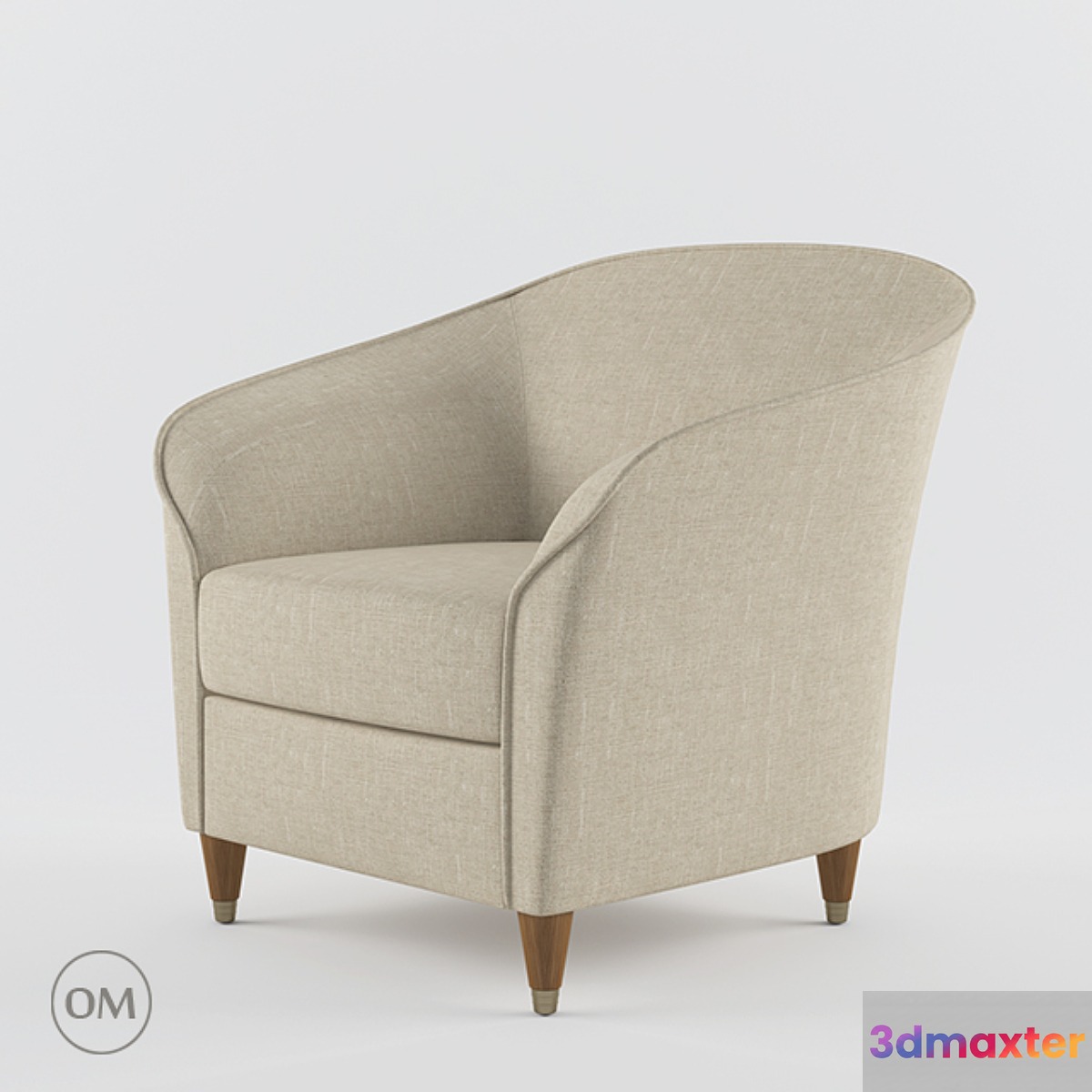 Marko Kraus Britannic Armchair 3D Max