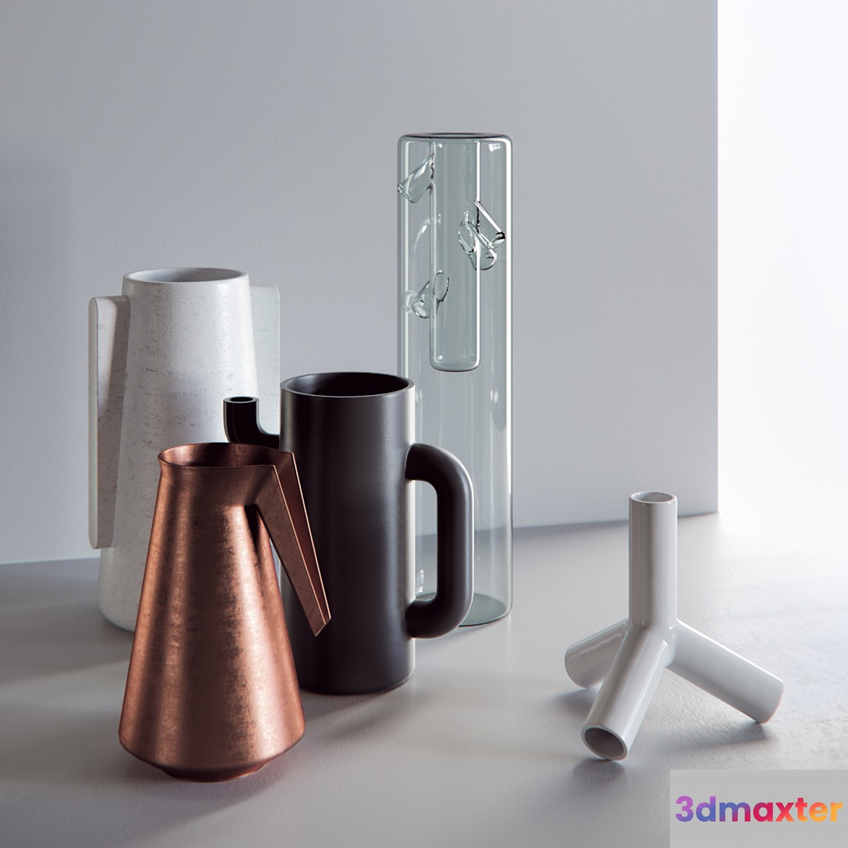 Vases_set_003 3D Max