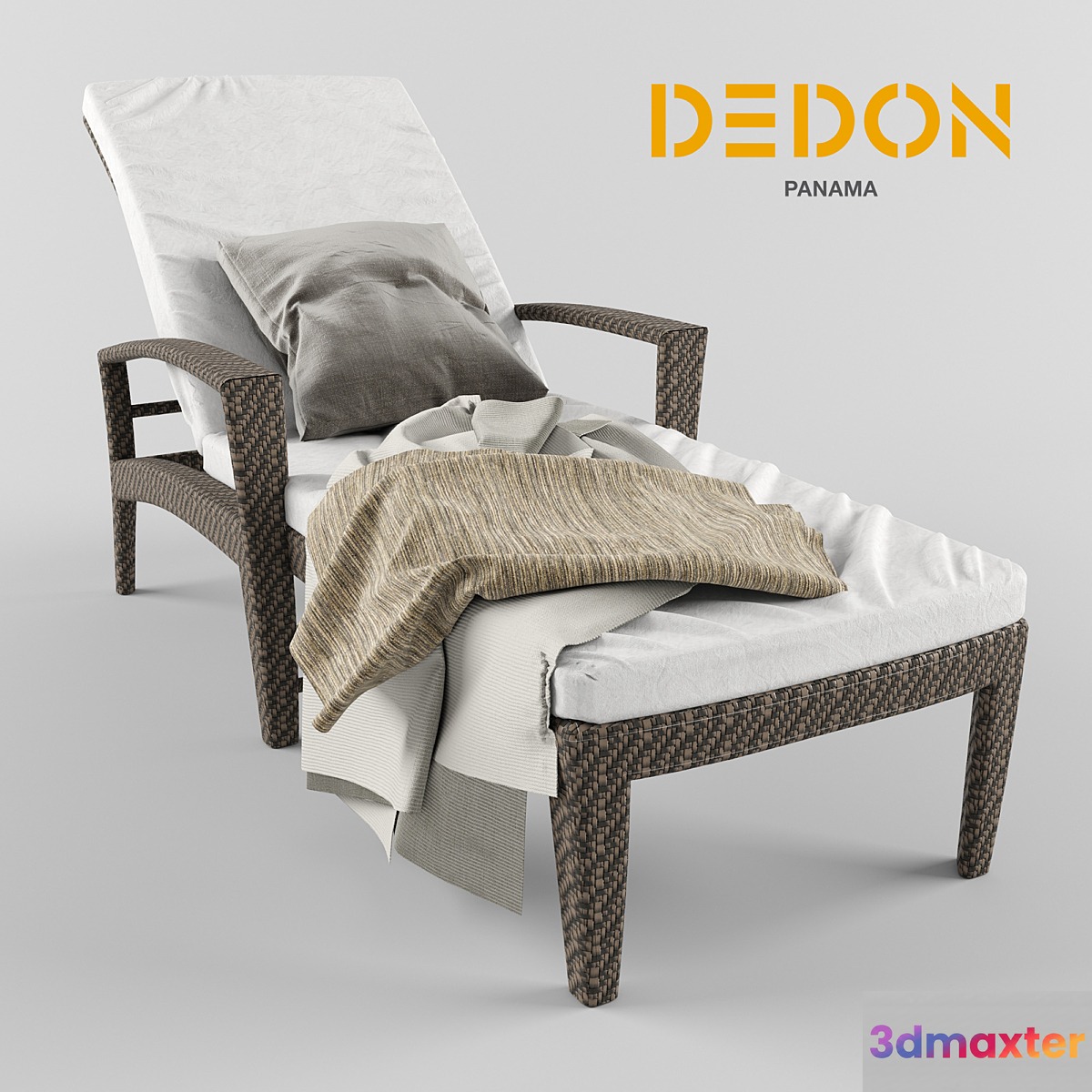 Deckchair Dedon 3D Max
