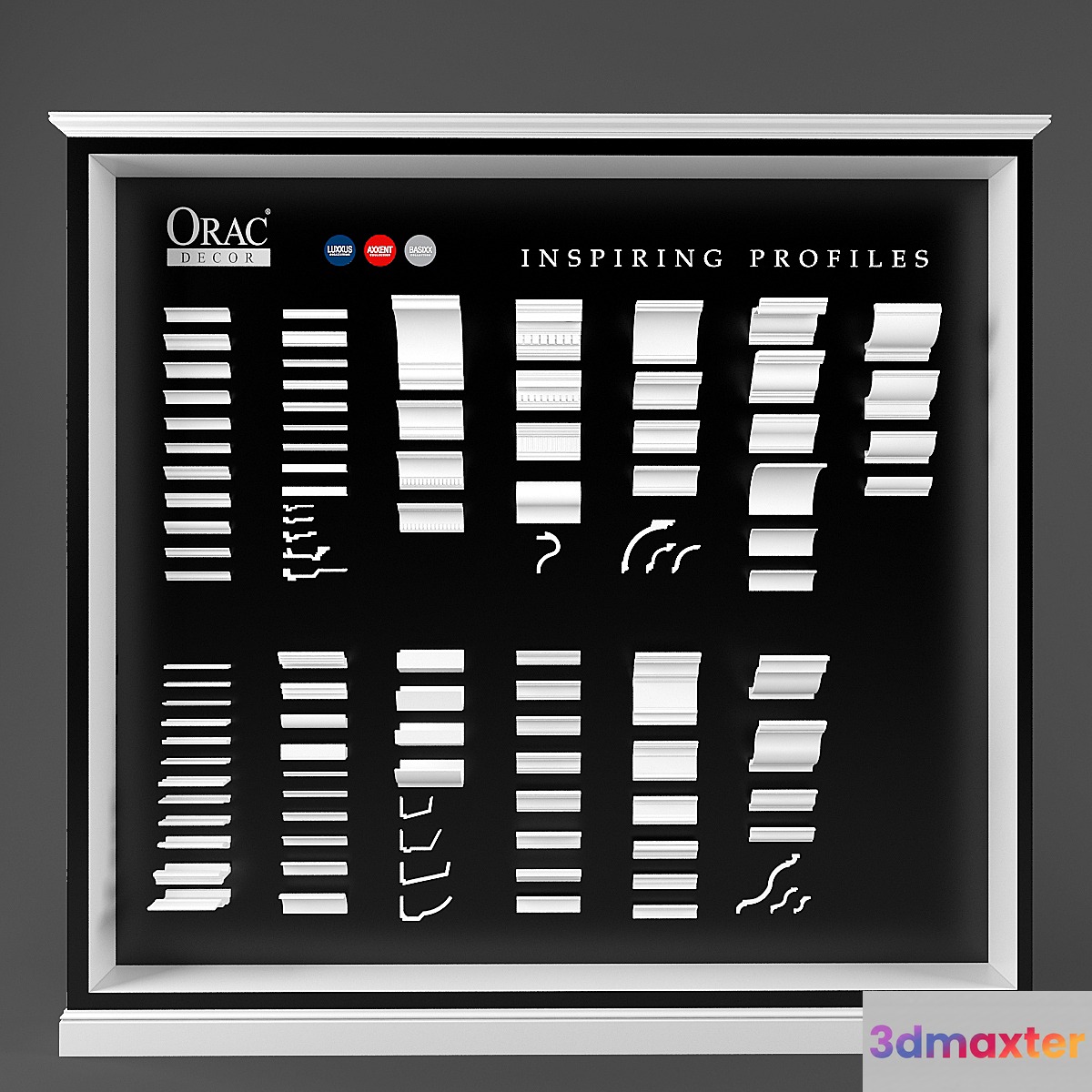 Collection of ceiling moldings Orac Decor (85 profiles)