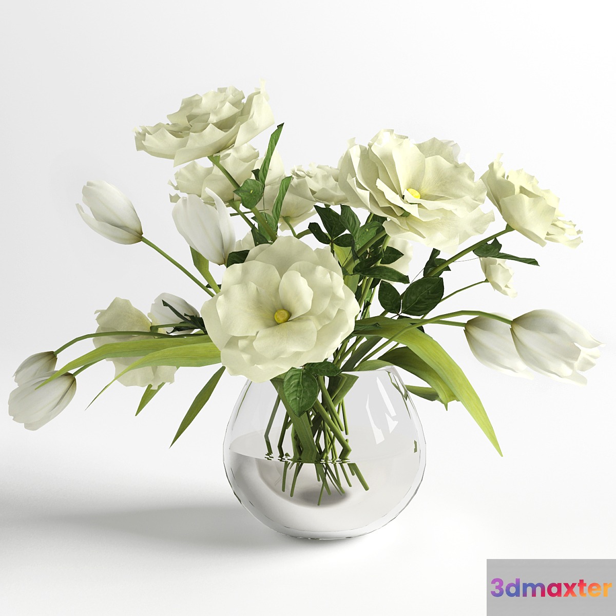 Bouquet of White Flowers - No.3