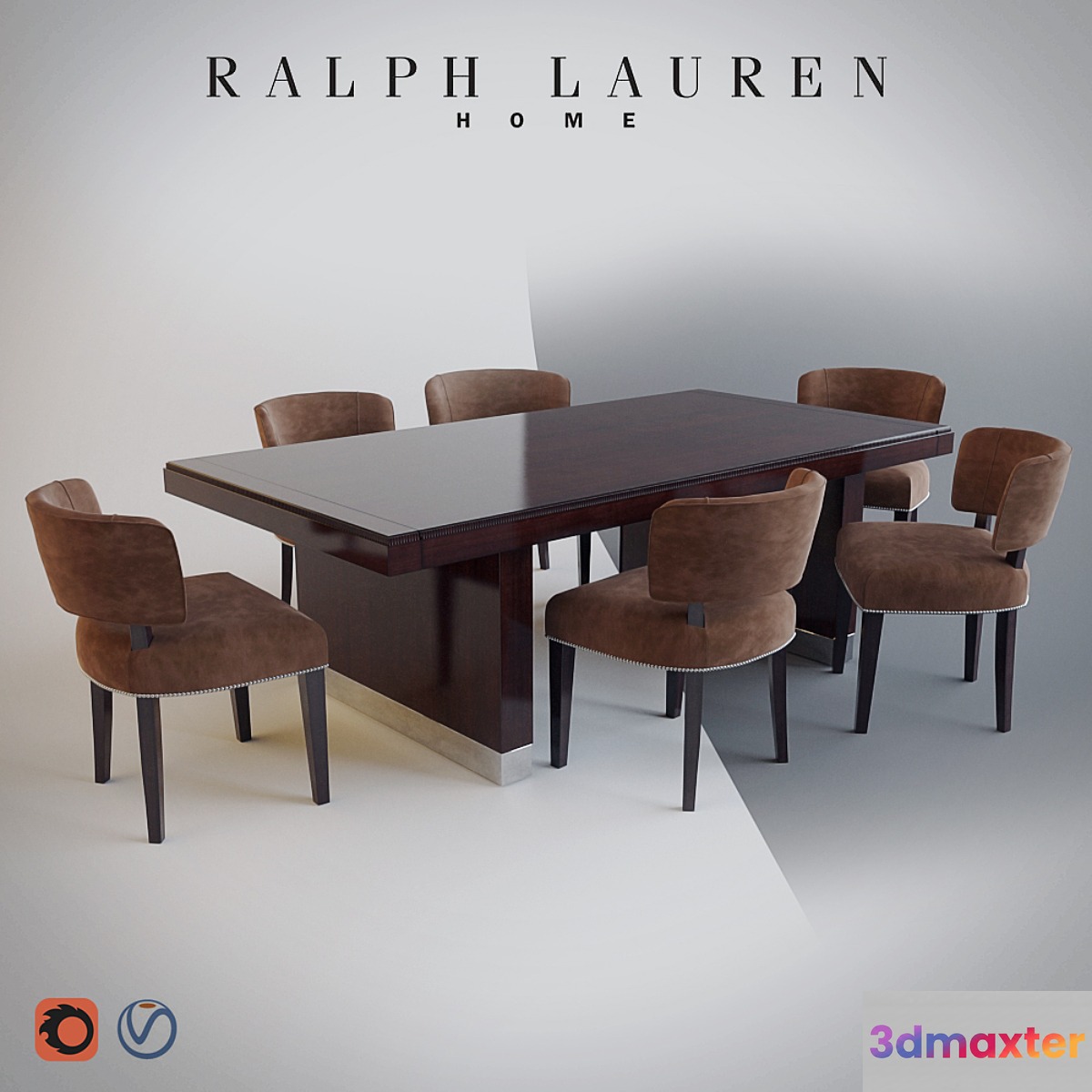 RALPH LAUREN HOME - CLIFF HOUSE DINING TABLE _ CHAIR - No.3