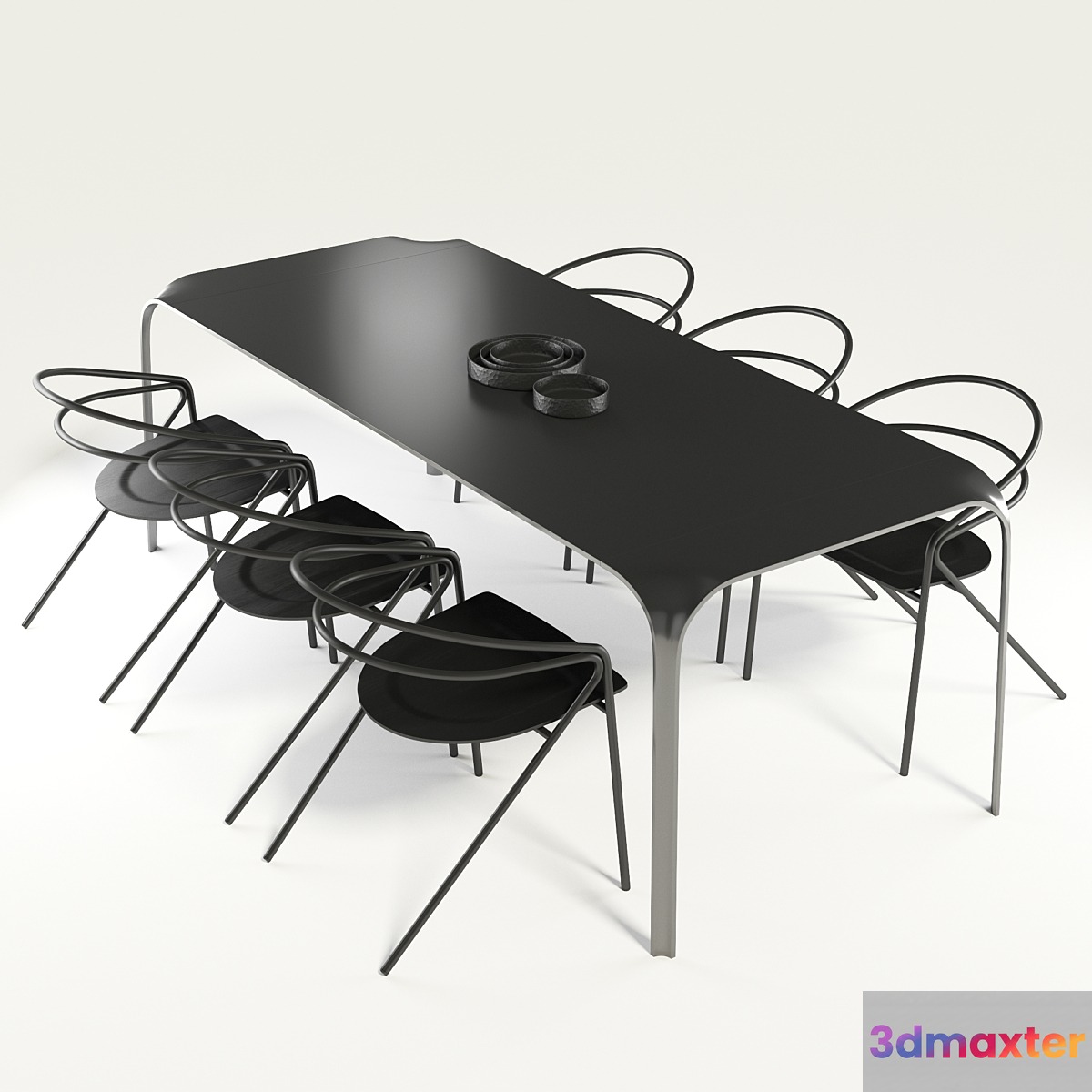 livingdivani Brasilia George's chair 3D Max