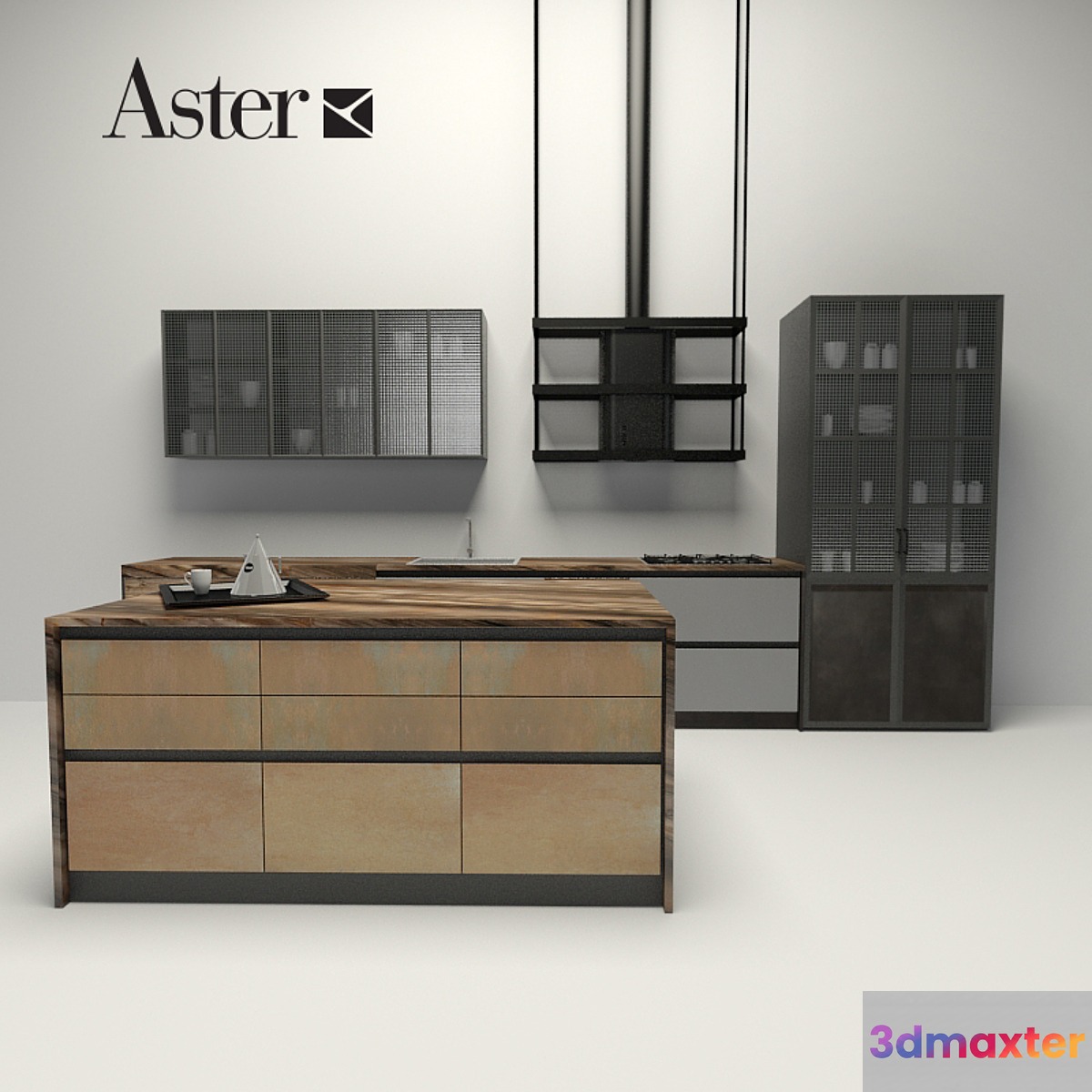 Aster - factory 3D Max