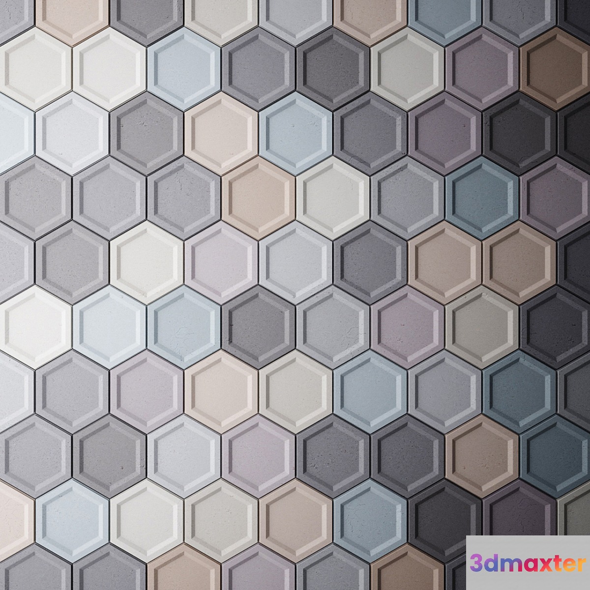Decor for wall. 3D panel - No.3 3D Max
