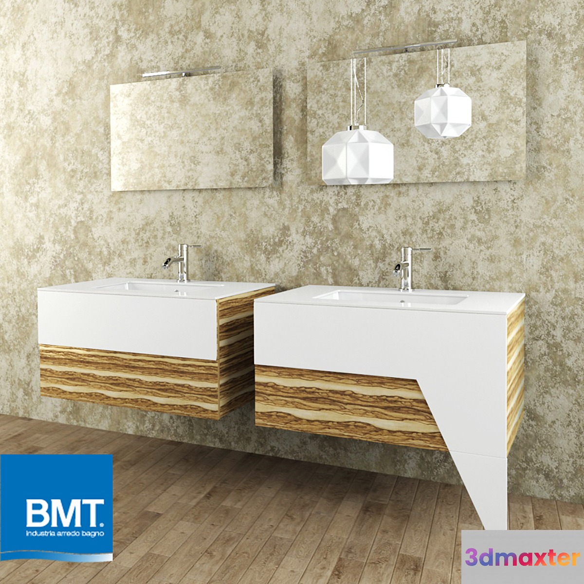 BMT Sound wash basin 3D Max