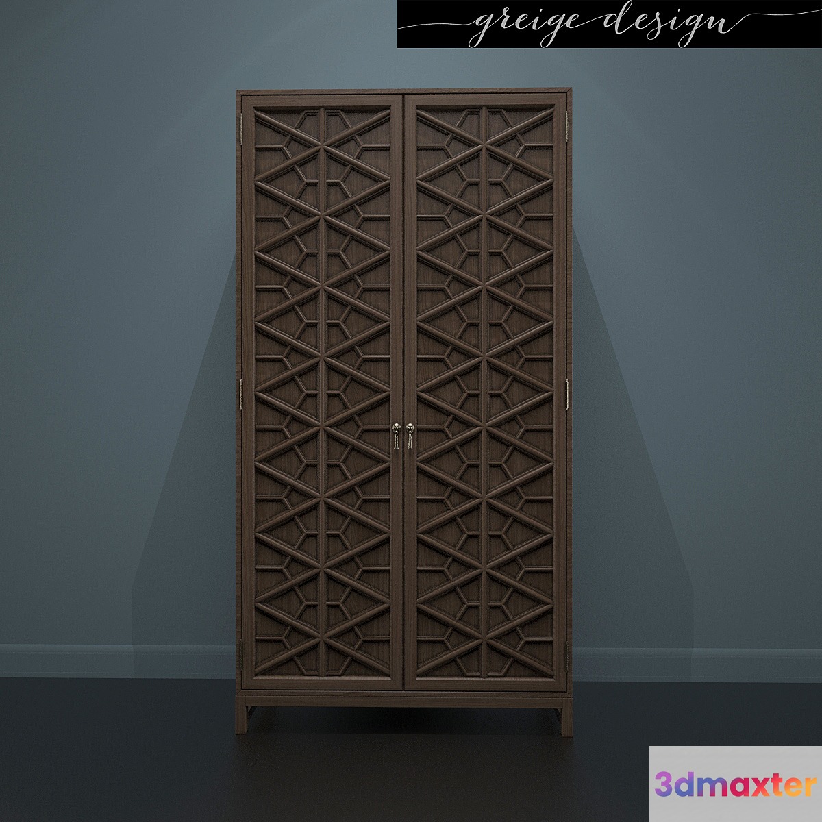 Greige Design _ Salem Hutch 3D Max