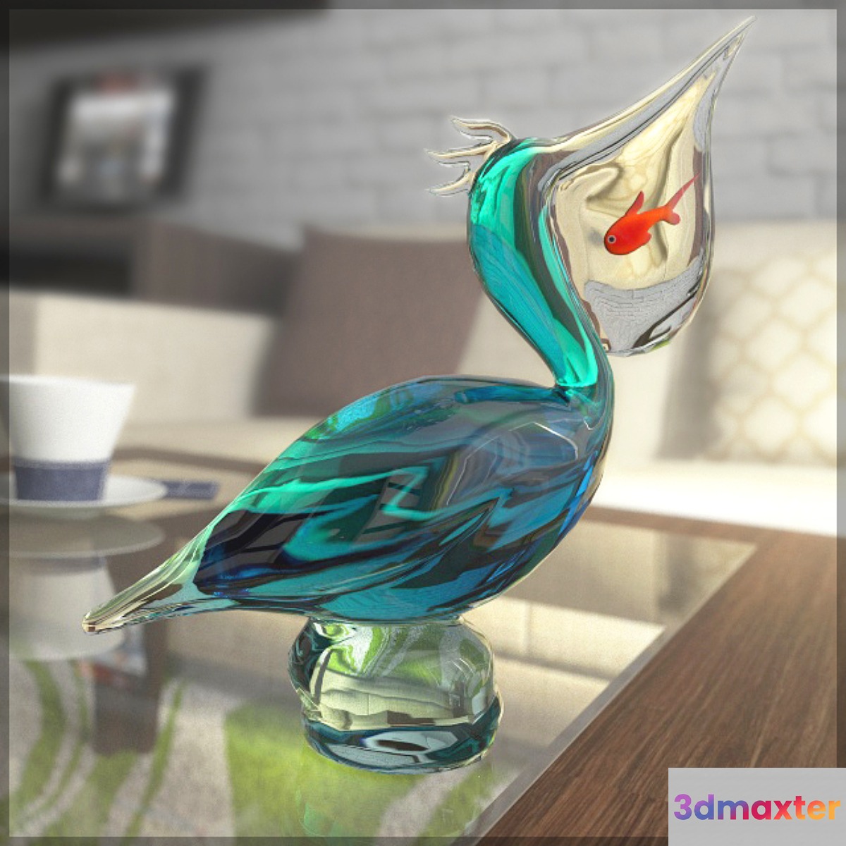 Figurine pelican
