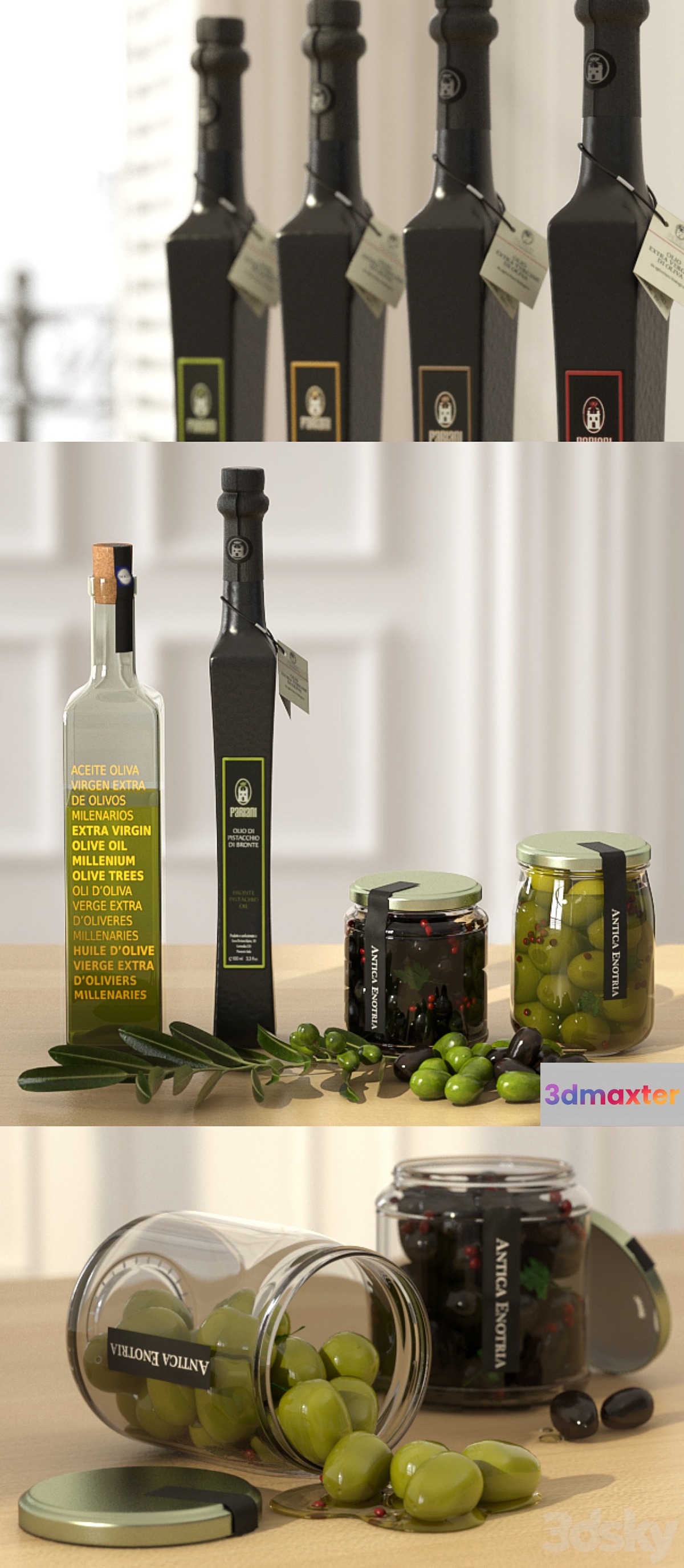 Olive and Oil set - No.2