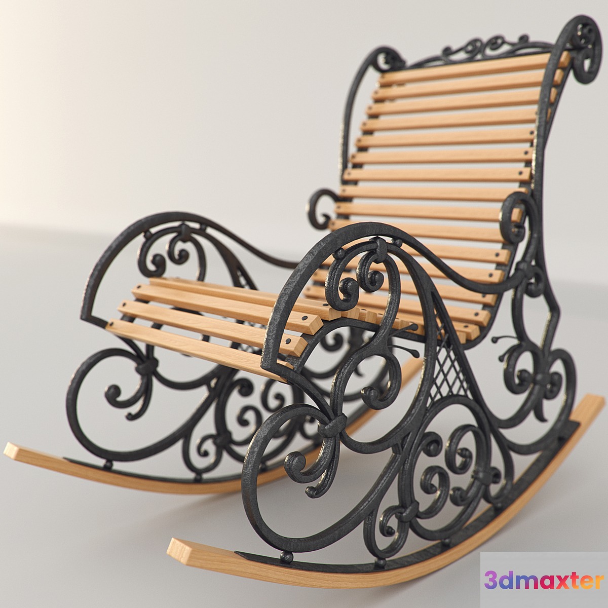 rocking chair - No.2 3D Max