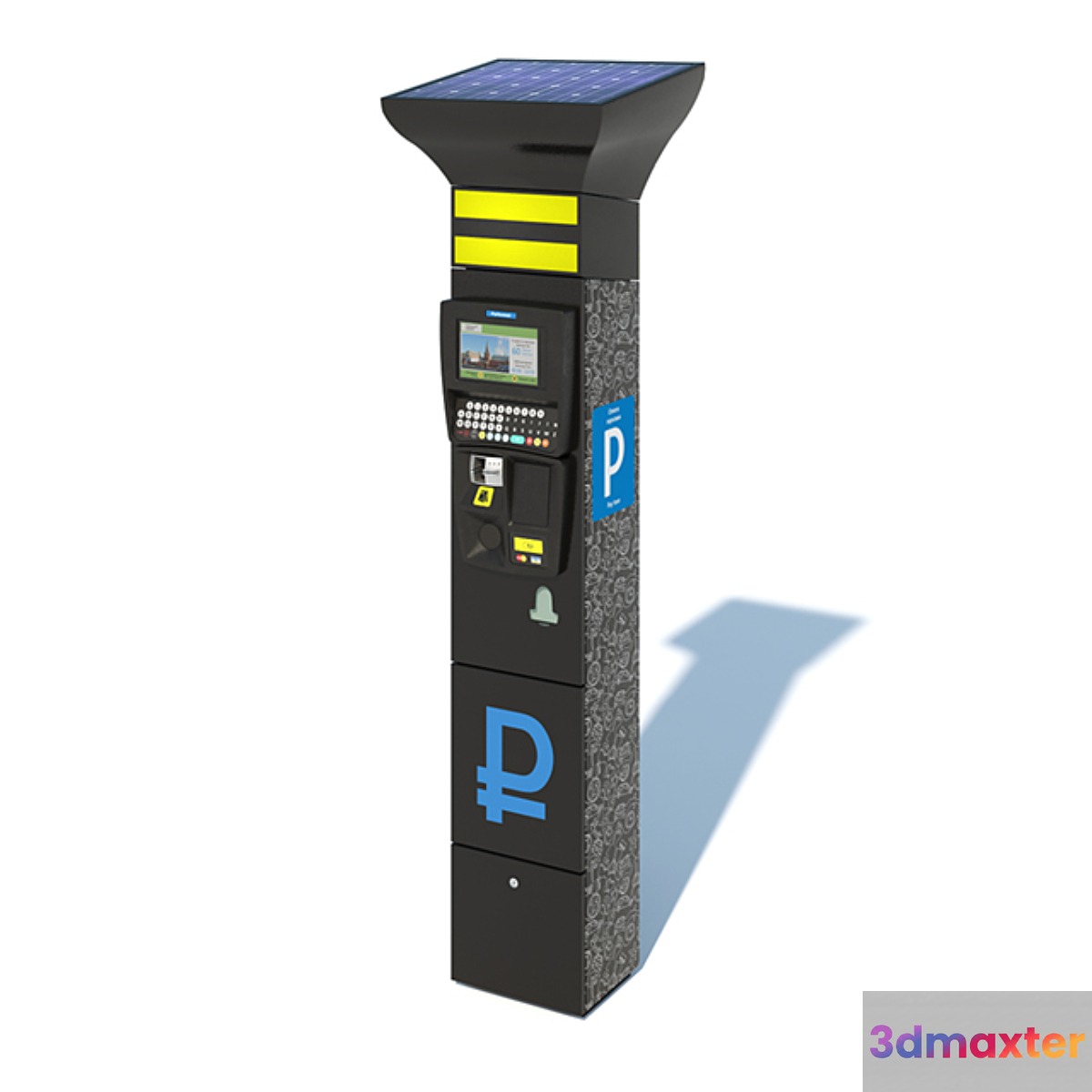 Parkomat 3D Max