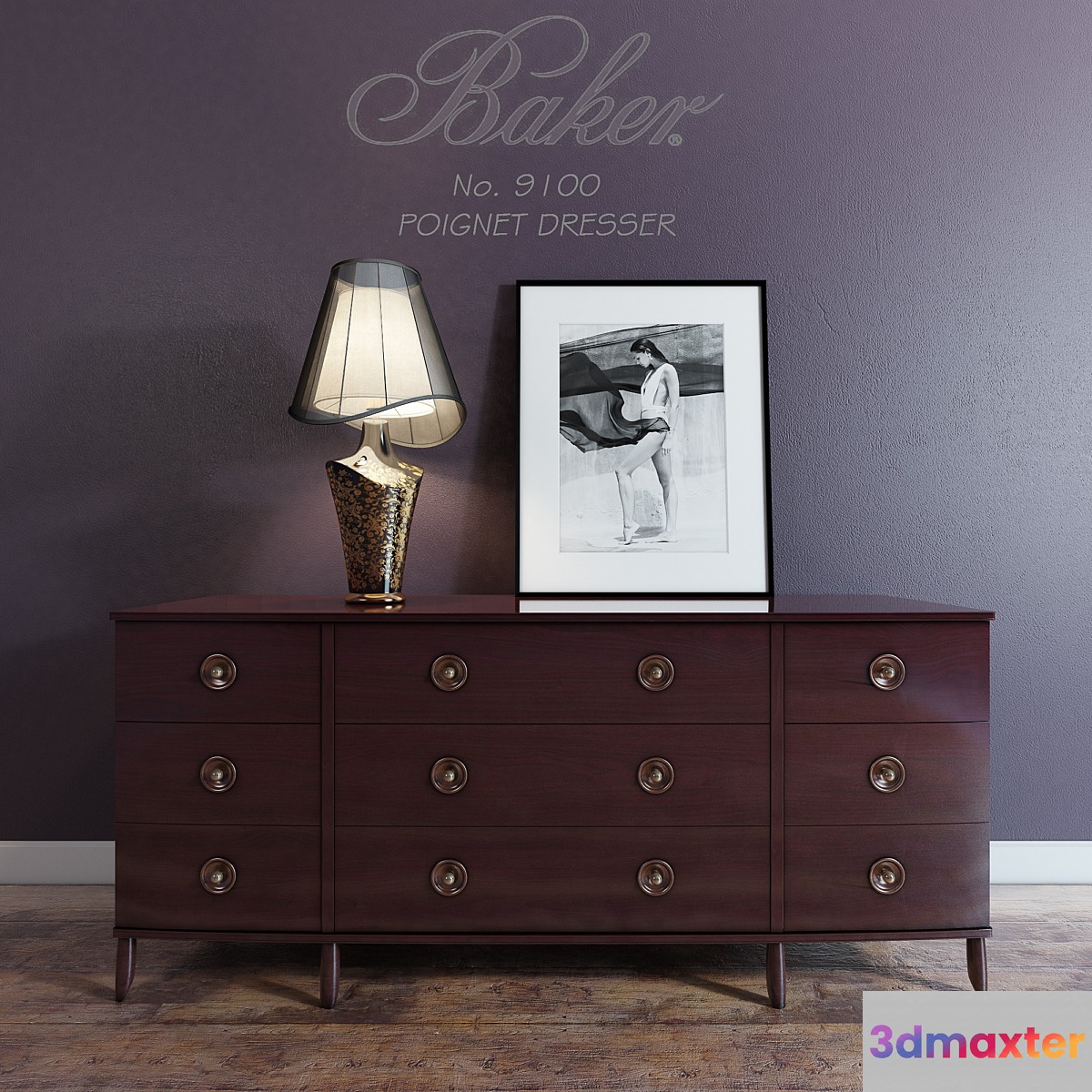BAKER POIGNET DRESSER No. 9100 - No.2