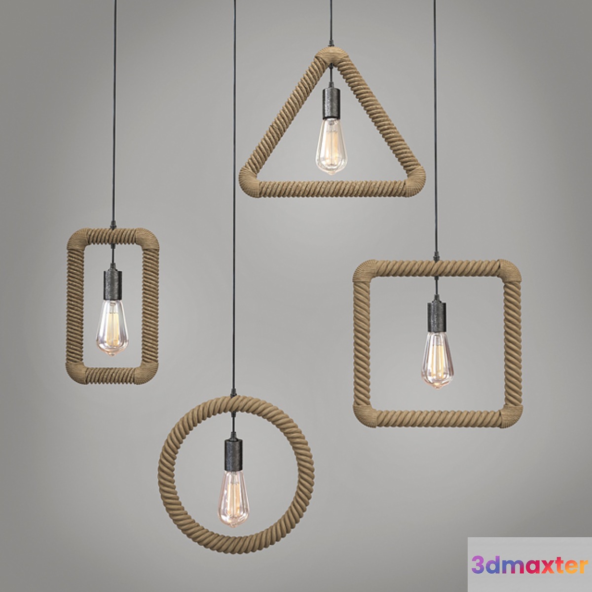 pendant lights 3D Max