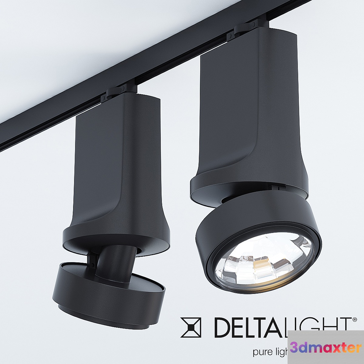 Delta Light Red Dot 3D Max