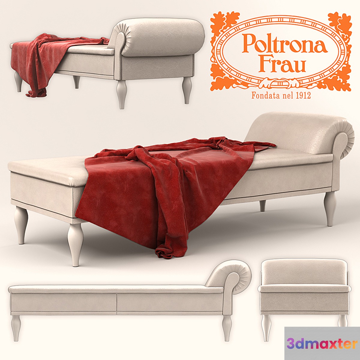 Poltrona Frau Vesta 3D Max