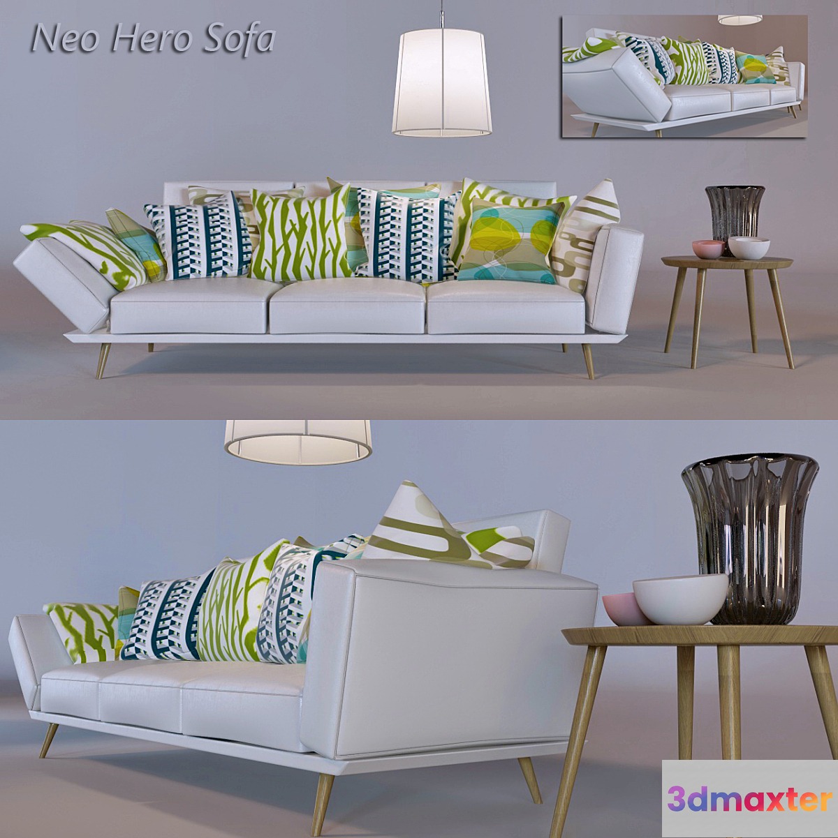 Nero Hero Sofa 3D Max