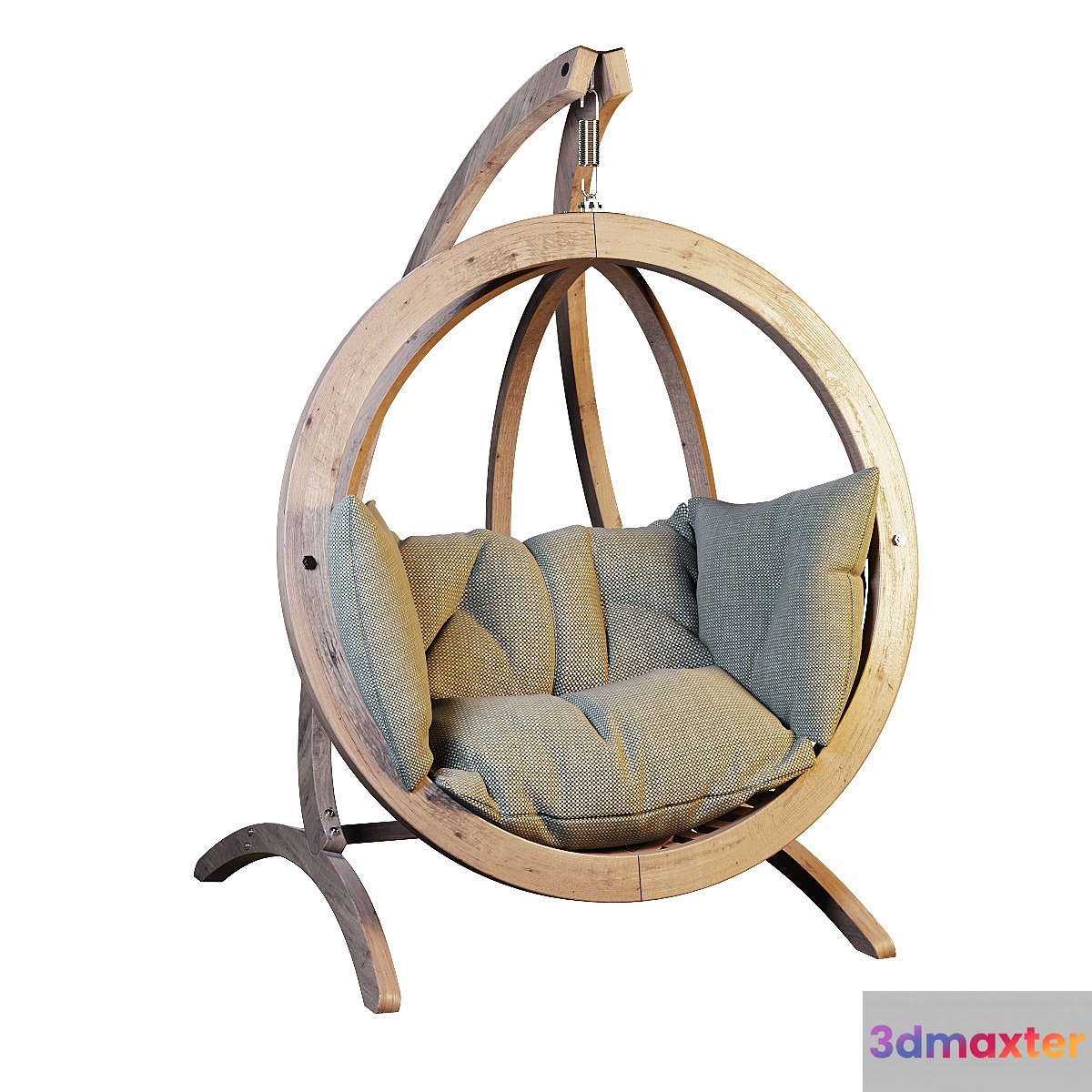 Hanging rocking chair