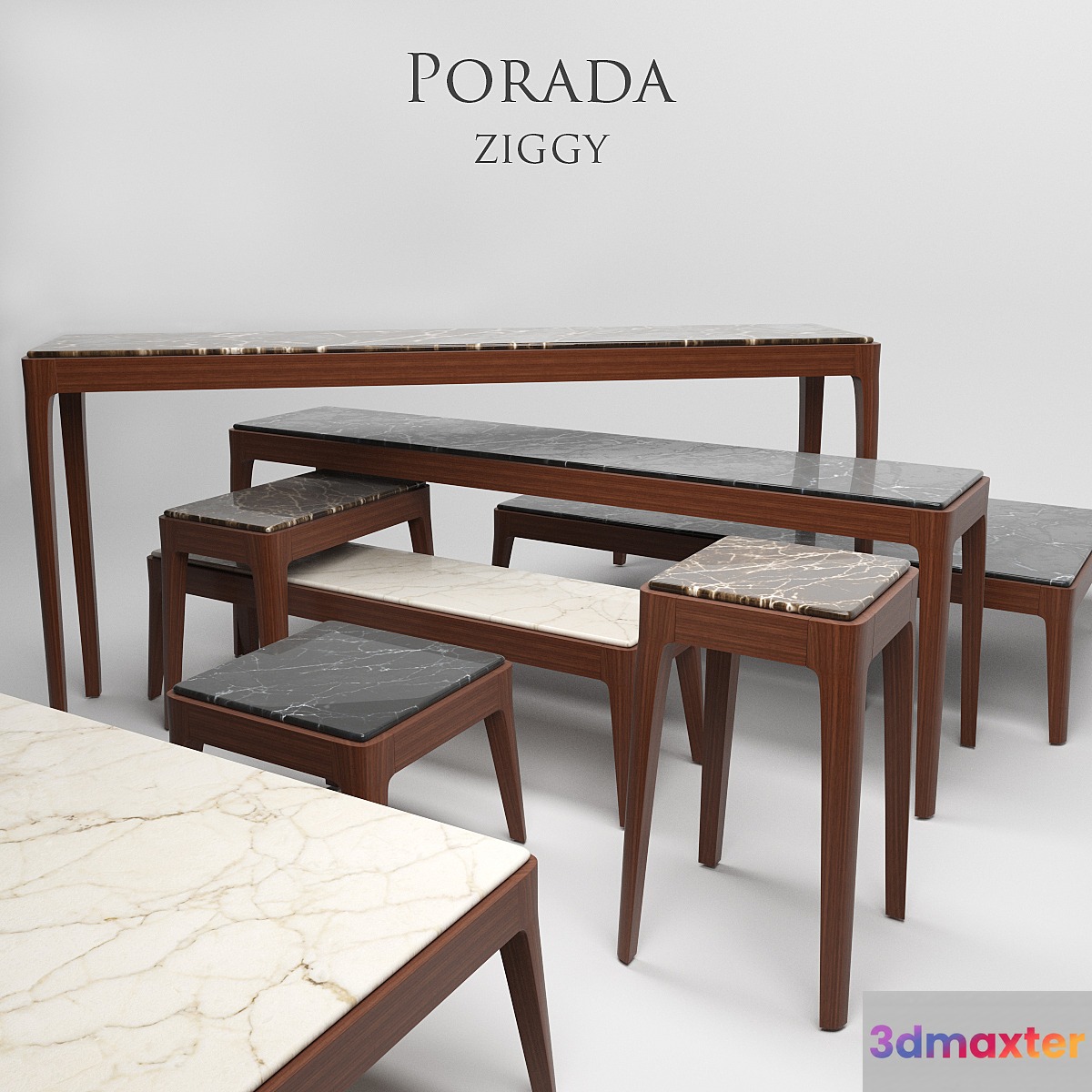 Porada ziggy 1-8 3D Max