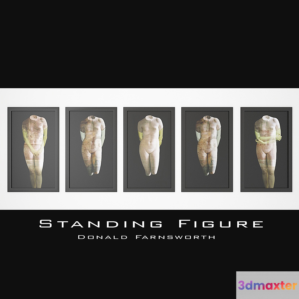 Standing Figure Paintings 3D Max