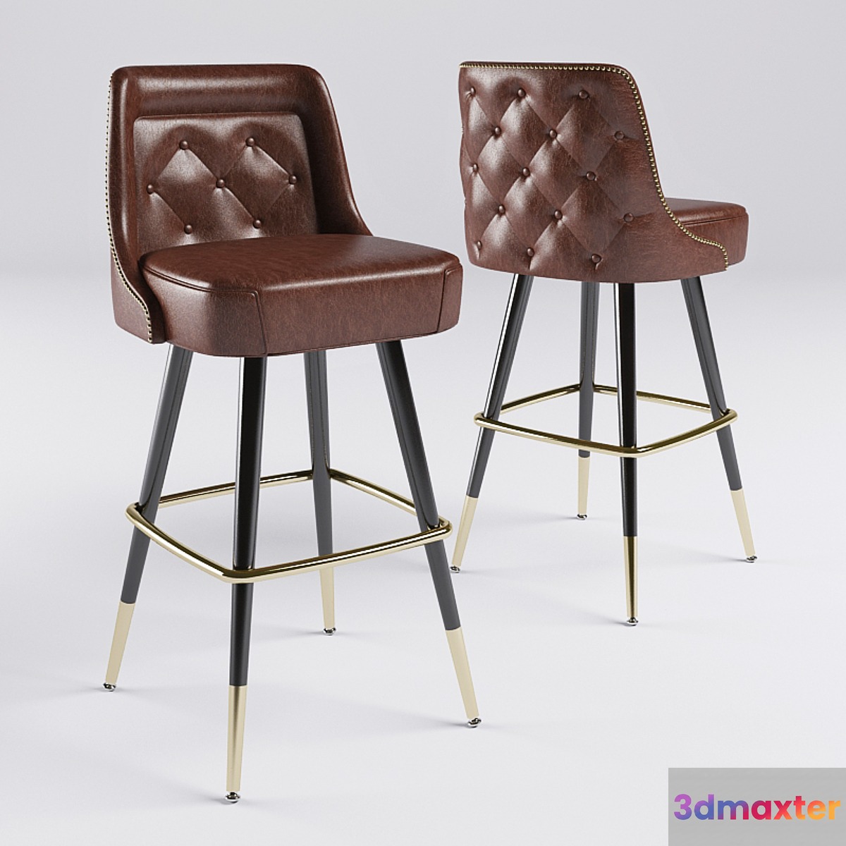 Outlined Bar Lounger
